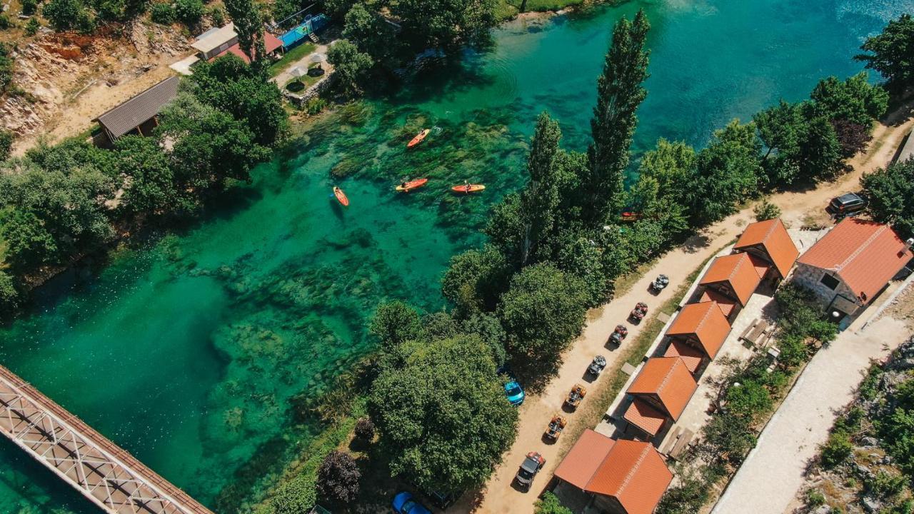 River huts Zrmanja Obrovac Exterior foto