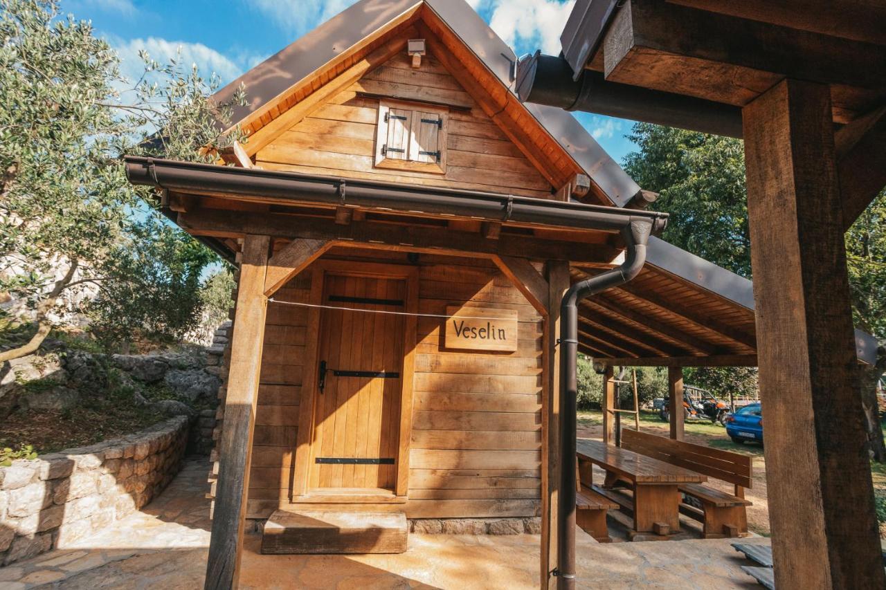 River huts Zrmanja Obrovac Exterior foto