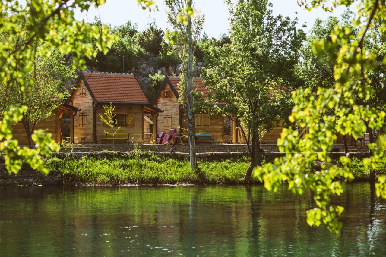 River huts Zrmanja Obrovac Exterior foto